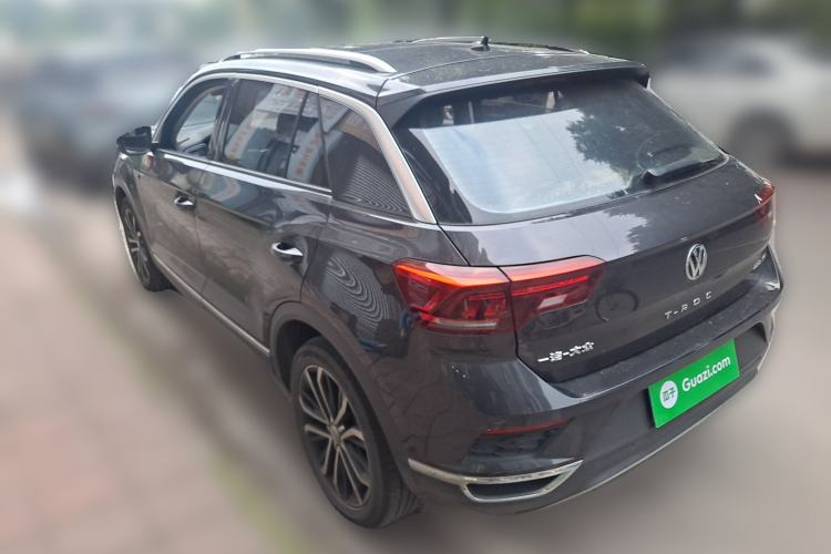 Used Volkswagen T-ROC 2020 280TSI DSG Two-Wheel Drive Comfort Version Rear Left 45 Deg