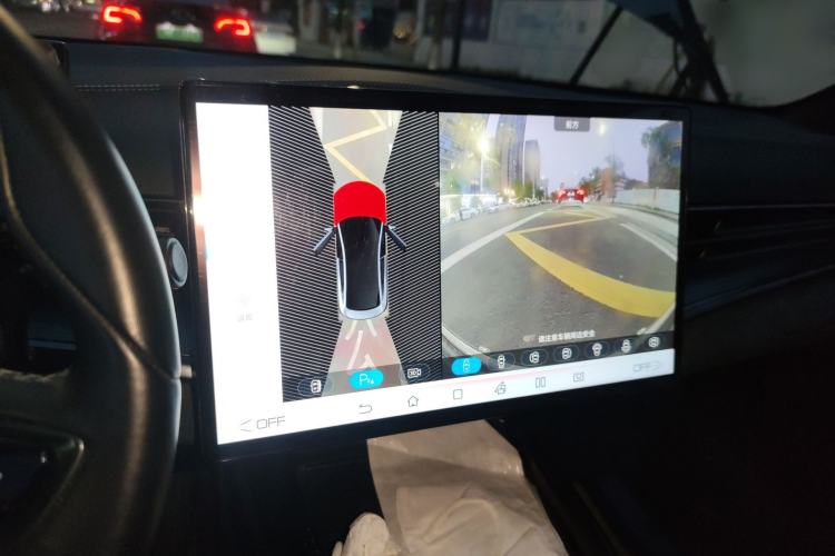 Used BYD Seal 2022 550 km Standard Range Rear-Wheel Drive Elite Version Audio And AC Panel