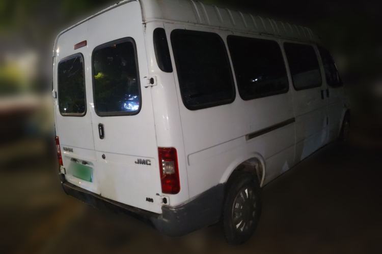 Used JMC Transit 2017 2.8T Commercial Version Long Wheelbase Mid-Roof 6/7/8-Seater JX493 Rear Right 45 Deg