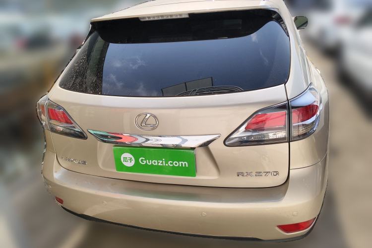 Used Lexus RX Classic 2012 270 Elegant Edition Rear