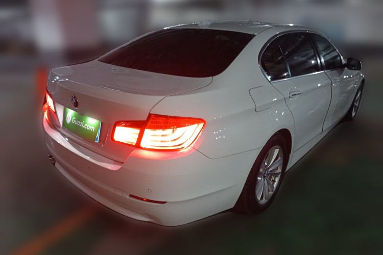 Used BMW 5 Series 2013 525Li Leading Model Rear Right 45 Deg