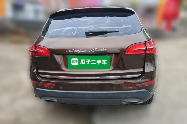 Used Zotye T600 2016 Sports Edition 1.5T Manual Luxury Model Rear
