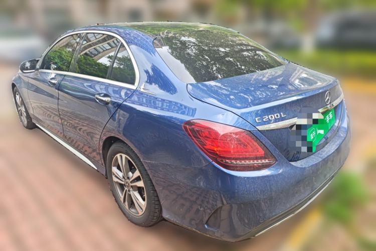 Used Mercedes-Benz C-Class 2021 C 200 L Fashion Edition Sport Version Rear Left 45 Deg