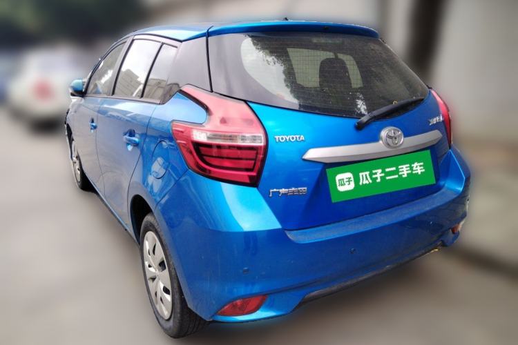 Used Toyota YARiS L Zhi Xuan 2019 1.5E CVT Dynamic Edition China VI compliant Rear Left 45 Deg