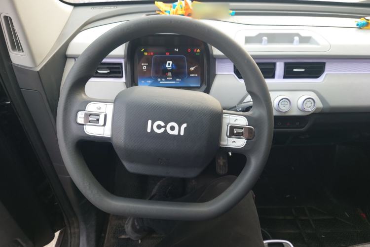 Used Chery QQ Ice Cream 2023 120km Ice Cream-Type Lithium Iron Phosphate Steering Wheel