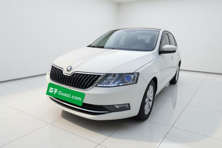 Used Skoda Rapid 2019 1.5L Manual Comfort Edition China V Standard Front Left 45 Deg