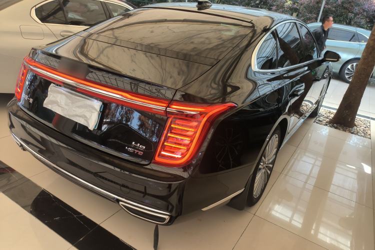 Used Hongqi H9 2023 2.0T Smart Connect Flagship Edition Rear Right 45 Deg