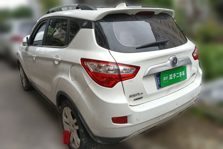 Used CHANGAN CS35 2016 1.6L Automatic Luxury Model China V Standard Rear Left 45 Deg