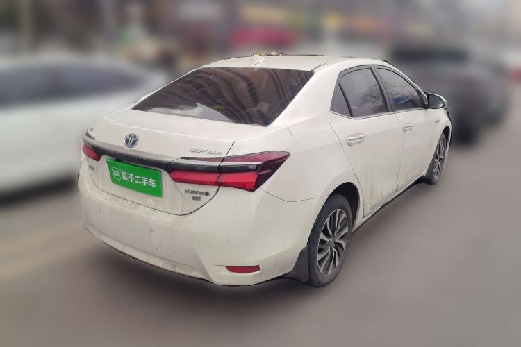 Used Toyota Corolla 2017 Revised Dual-Engine 1.8L E-CVT Elite Edition Rear Right 45 Deg