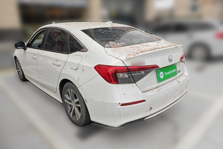 Used Honda Civic 2022 240TURBO CVT Dynamic Edition Rear Left 45 Deg