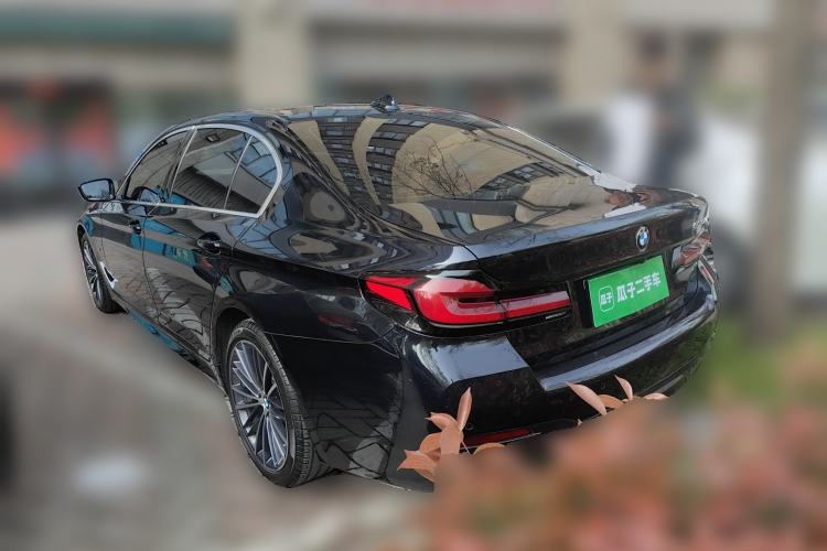 Used BMW 5 Series 2023 530Li Leading Model M Sport Package Rear Left 45 Deg