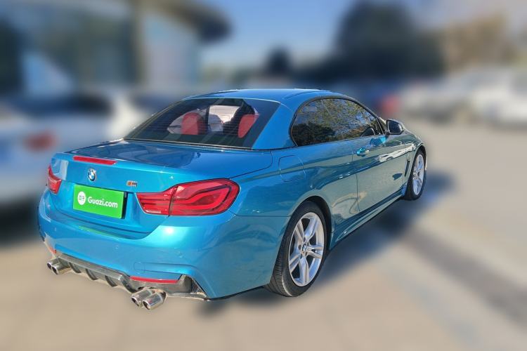 Used BMW 4 Series 2017 425i Convertible M Sport Package Rear Right 45 Deg