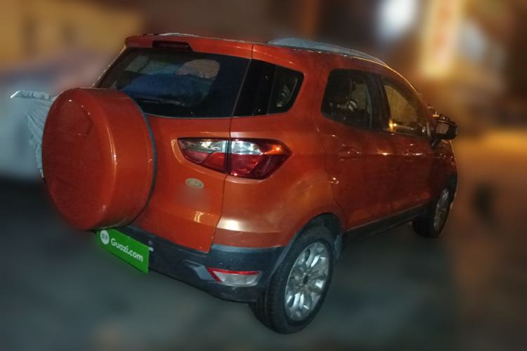 Used Ford EcoSport 2013 1.5L Automatic Prestige Model Rear Right 45 Deg