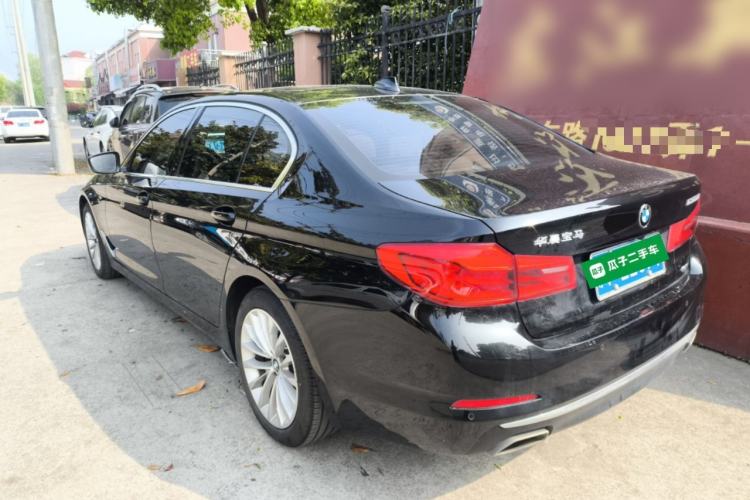 Used BMW 5 Series 2020 530Li Leading Edition Luxury Package Rear Left 45 Deg