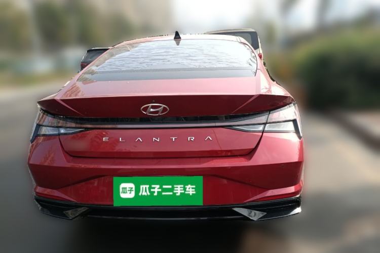 Used Hyundai Elantra 2021 1.5L CVT LUX Prestige Edition Rear