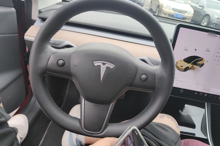 Used Tesla Model 3 2020 Revised Version Standard Range Rear-Wheel Drive – Upgraded Edition Steering Wheel