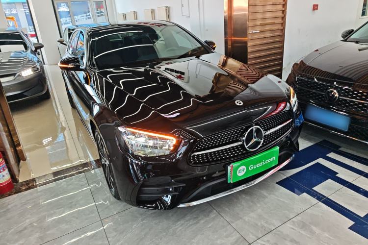 Used Mercedes-Benz E-Class New Energy 2023 E 350 e L Plug-in Hybrid Sports Sedan Exterior 1