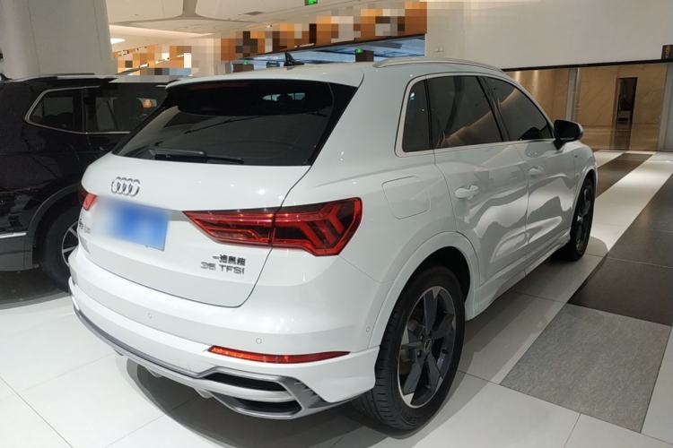 Used Audi Q3 2022 35 TFSI Fashion Dynamic Model Rear Right 45 Deg