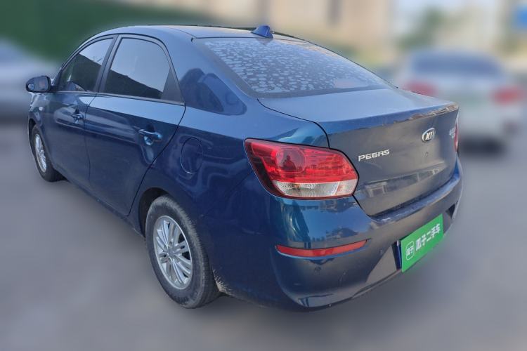 Used Kia Pegas 2017 1.4L Manual Fashion Edition Smart Rear Left 45 Deg