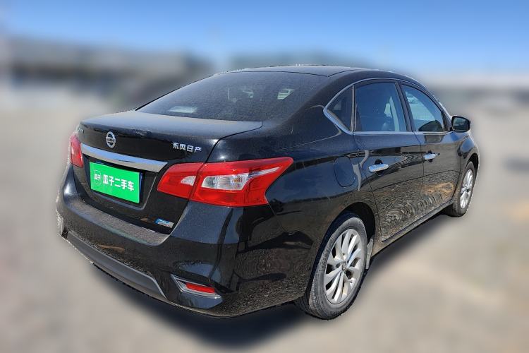 Used Nissan Sylphy 2019 1.6XV CVT Smart Connect Luxury Edition China VI Standard Rear Right 45 Deg