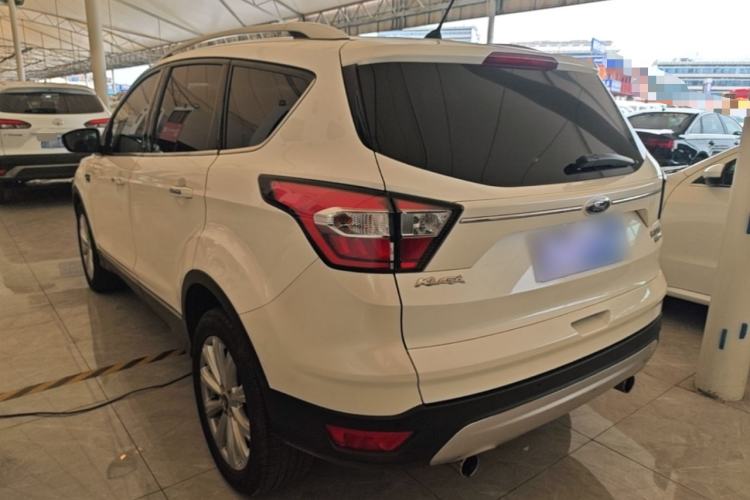 Used Ford Kuga 2017 EcoBoost 245 4x4 Prestige Edition Rear Left 45 Deg