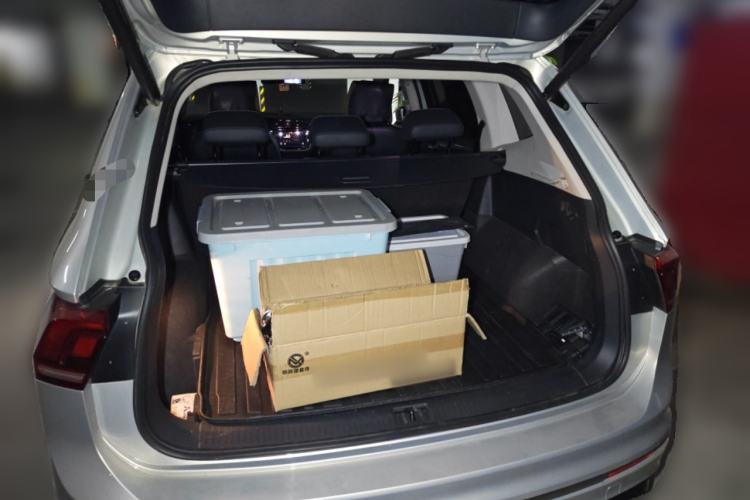 Used Volkswagen Tiguan L 2021 330TSI Automatic Two-Wheel Drive R-Line Enhanced Edition Trunk