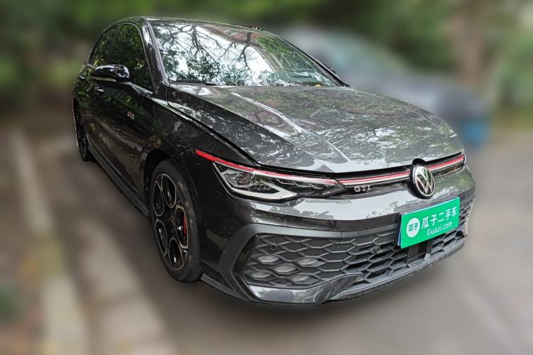 Used Volkswagen Golf GTI 2025 380TSI DSG GTI Front Right 45 Deg