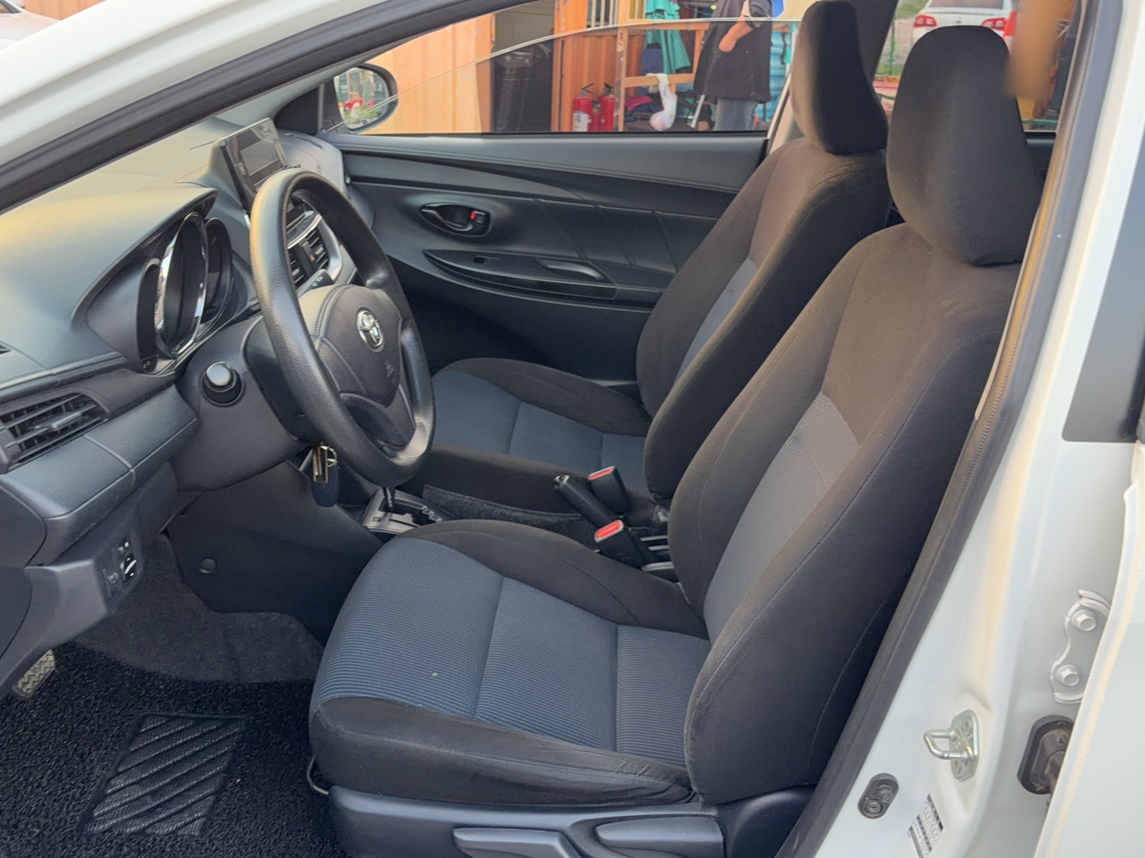 Avant de la voiture