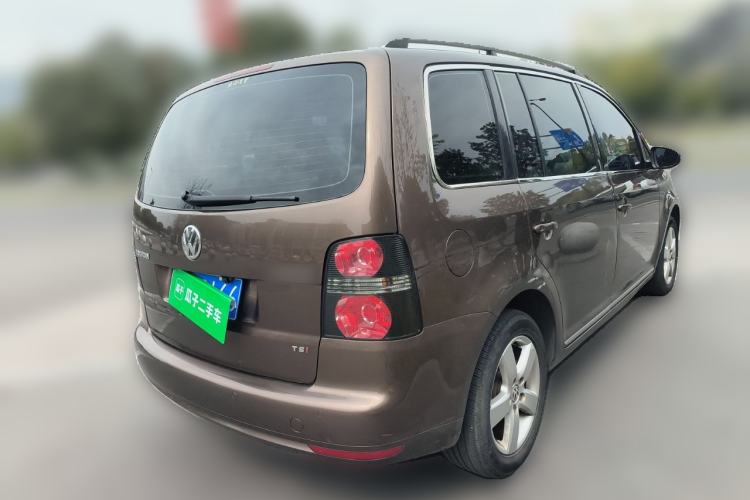 Used Volkswagen Touran 2013 1.4T DSG Comfort Edition 5-Seater Rear Right 45 Deg