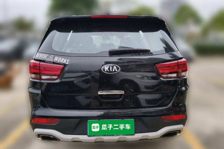 Used Kia KX7 2017 2.0T Automatic Two-Wheel Drive GLS 7-Seater Rear