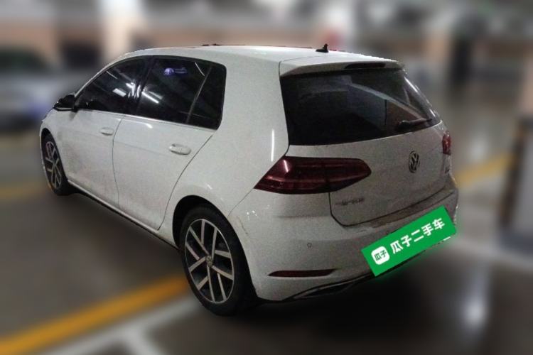 Used Volkswagen Golf 2019 280TSI DSG Luxury Version China VI Standard Rear Left 45 Deg