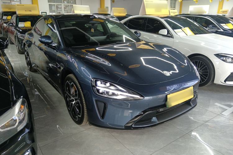 Used Xiaomi Auto SU7 2024 Rear-Drive Ultra-Long Range Advanced Pro-Level Intelligent Driving Version Front Right 45 Deg