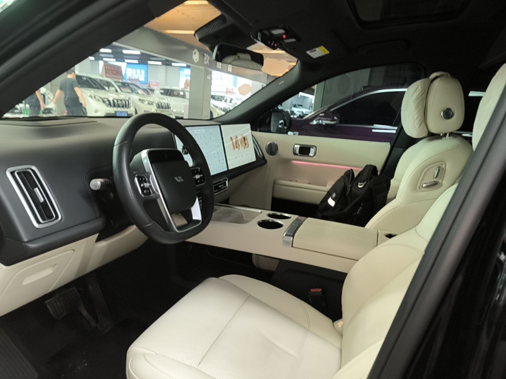 Avant de la voiture