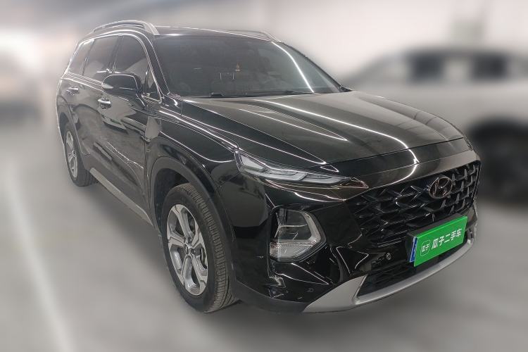 Used Hyundai Santa Fe 2023 Traveler 380T GDi Automatic Two-Wheel Drive GLX Elite Edition Front Right 45 Deg