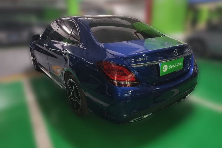 Used Mercedes-Benz C-Class 2021 C 260 L Sport Edition Star Collection Rear Left 45 Deg