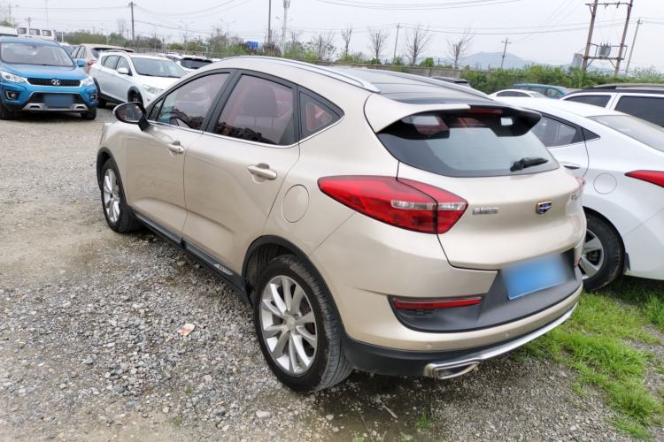 Used Geely Auto Emgrand GS 2016 Sports Edition 1.8L Manual LingShang Model Rear Left 45 Deg