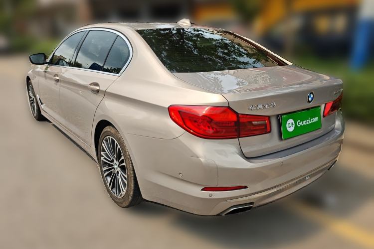 Used BMW 5 Series 2018 Facelifted 530Li Luxury Edition Premium Package Rear Left 45 Deg