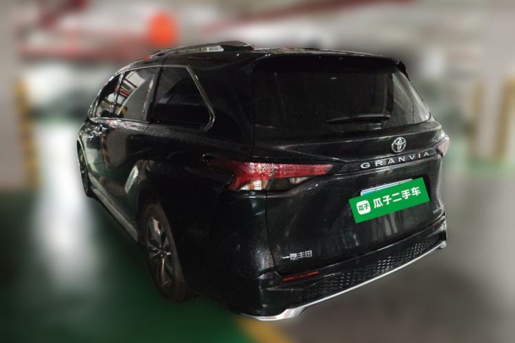 Used Toyota Granvia 2024 2.5L Hybrid Prestige PLUS Four-Wheel Drive Version Rear Left 45 Deg