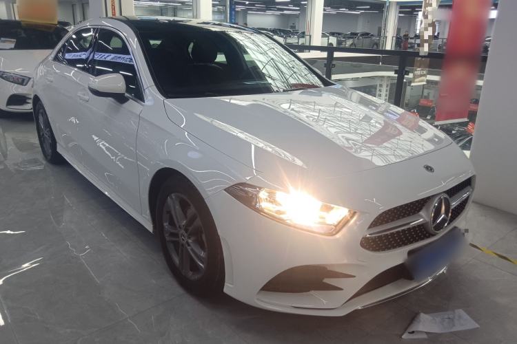 Used Mercedes-Benz A-Class 2021 Restyled A 180 L Sport Sedan Front Right 45 Deg