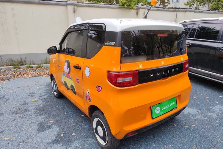 Used Wuling Hongguang MINIEV 2022 Zizai Version Lithium Iron Phosphate Rear Left 45 Deg
