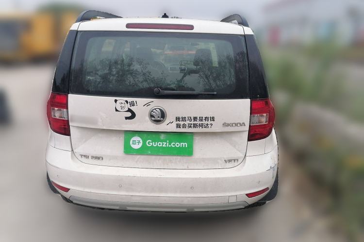 Used Skoda Yeti 2016 1.4TSI Manual Entry-Level Model Rear