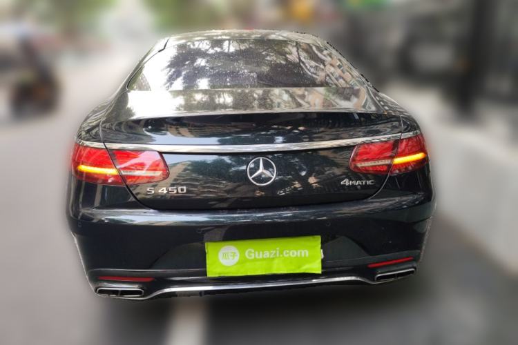 Used Mercedes-Benz S-Class 2018 S 450 4MATIC Coupe Rear