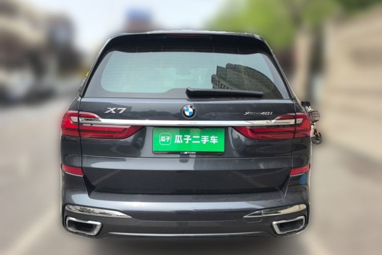 Used BMW X7 2020 xDrive40i Executive M Sport Package Rear