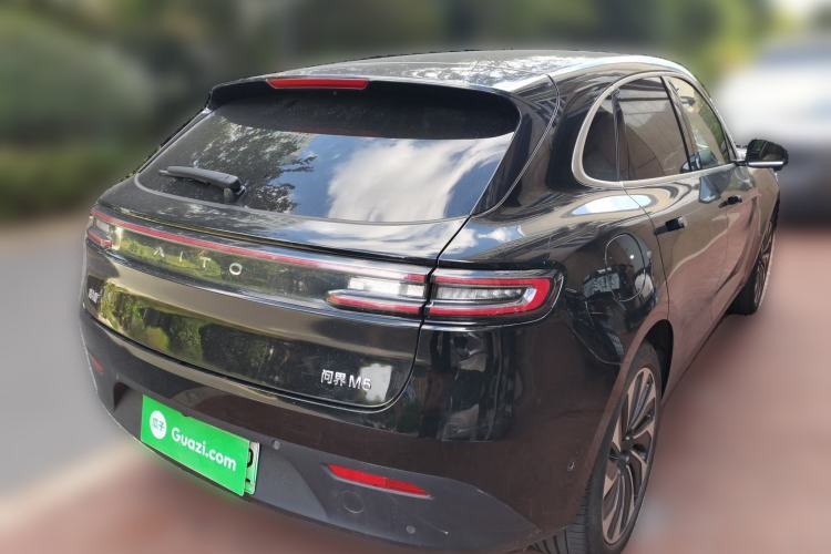 Used Hima AITO M5 2022 Extended-Range Four-Wheel Drive Ultimate Edition Rear Right 45 Deg