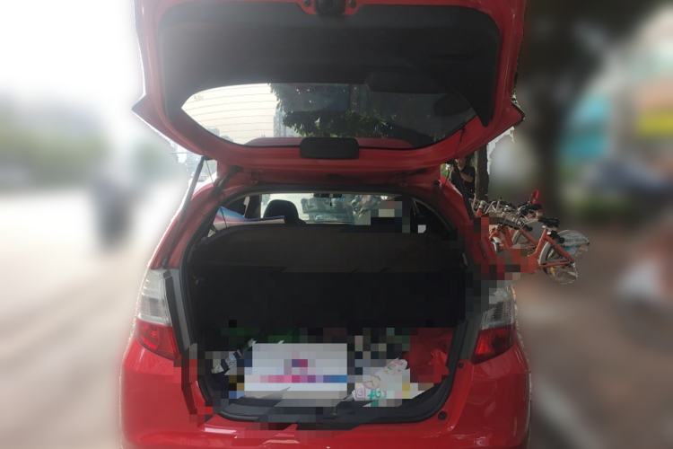 Used Honda Fit 2008 1.3L automatic comfort version Trunk