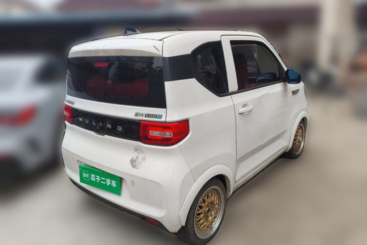 Used Wuling Hongguang MINIEV 2020 Enjoyment Model Lithium Iron Phosphate Rear Right 45 Deg