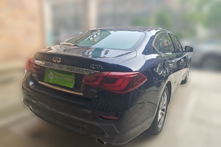Used Infiniti Q70 2015 Q70L 2.5L Elite Edition Rear Right 45 Deg