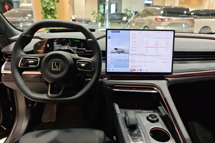 Used Zeekr 001 2026 Model 103° Rear-Drive Max Version Center Console