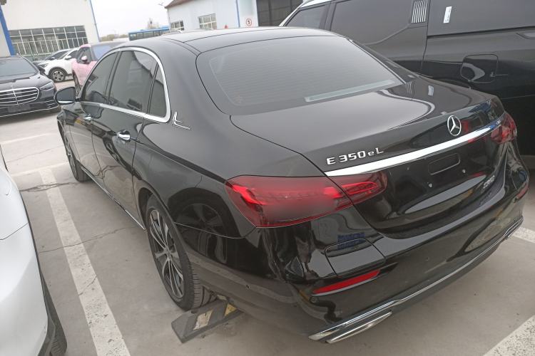 Used Mercedes-Benz E-Class New Energy 2022 Facelift E 350 e L Plug-in Hybrid Sedan Rear Left 45 Deg