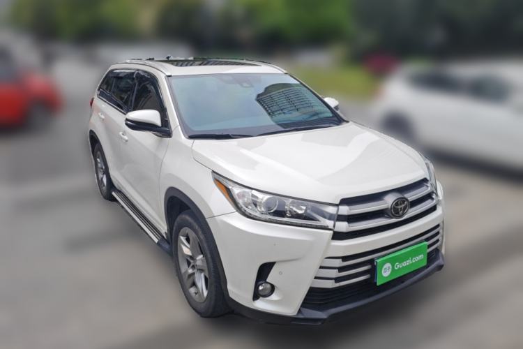 Used Toyota Highlander 2018 2.0T Four-Wheel Drive Luxury Edition 7 Seats China V Emission Standard